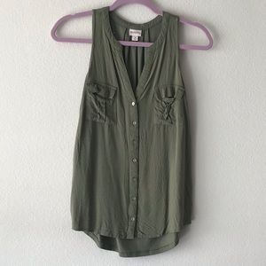 Merona Fitted Tank Top with Pockets